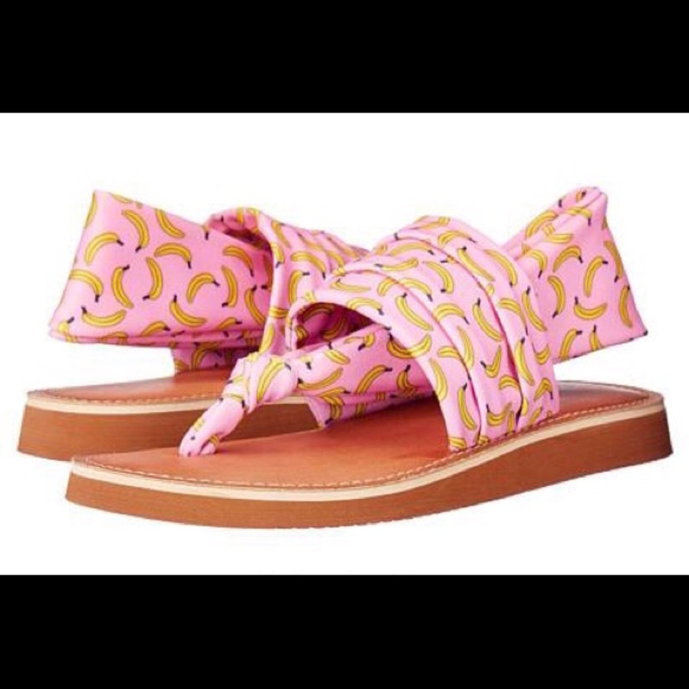 Modcloth Dirty Laundry Banana Sarong Sandals